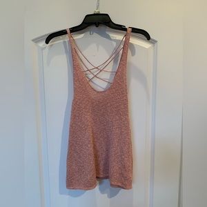 Size M-Pink Tank top from American Eagle